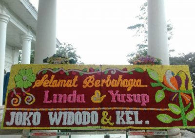 Papan Bunga Pernikahan Bengkulu